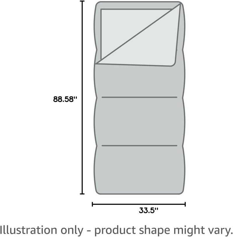 MIL-TEC Trilaminate Durable Waterproof Lightweight Breathable Tactical Outdoor Camping Hiking Generous Cut Sleeping Bag Cover with Zip Closure | Suitable for Various Sleeping Bags - Image 2
